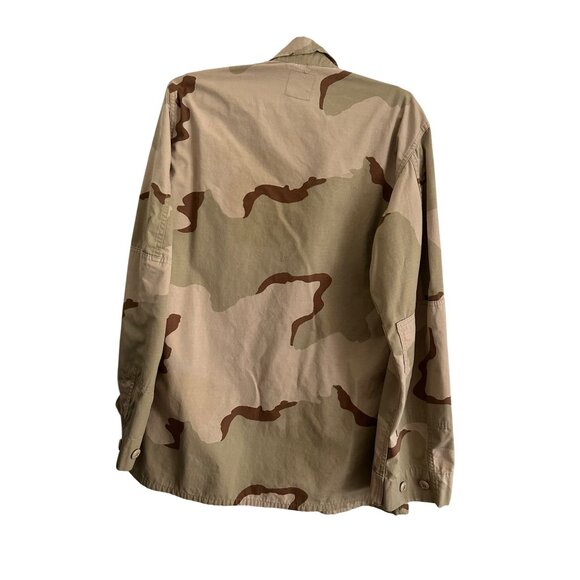 Vintage US Army Desert Camo Jacket Size Medium Rip Stop Fabric - Picture 2 of 15